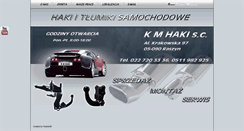 Desktop Screenshot of kmhaki.pl